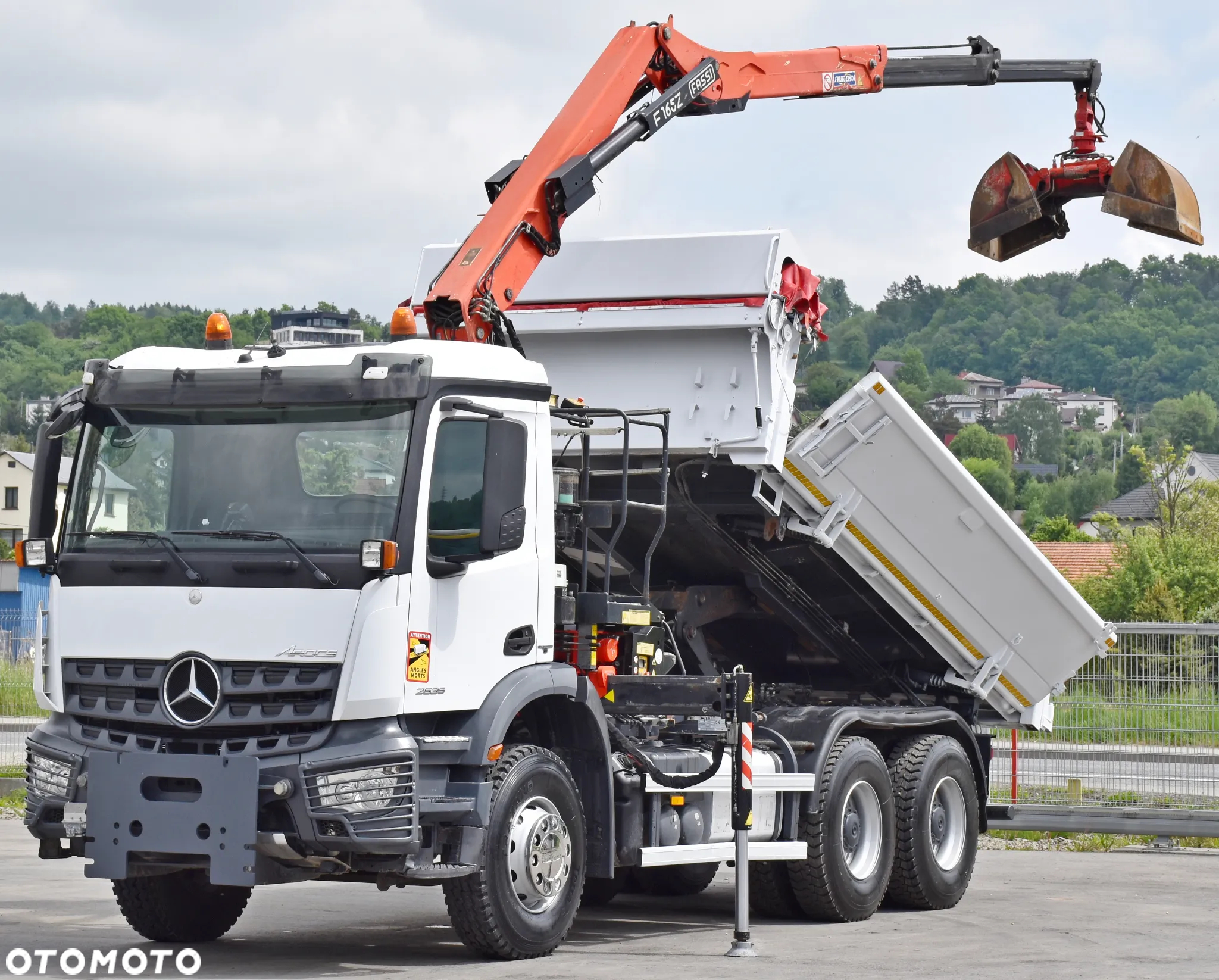 Mercedes-Benz AROCS 2635 * FASSI F165AZ.0.22 + PILOT * 6x4 - 3