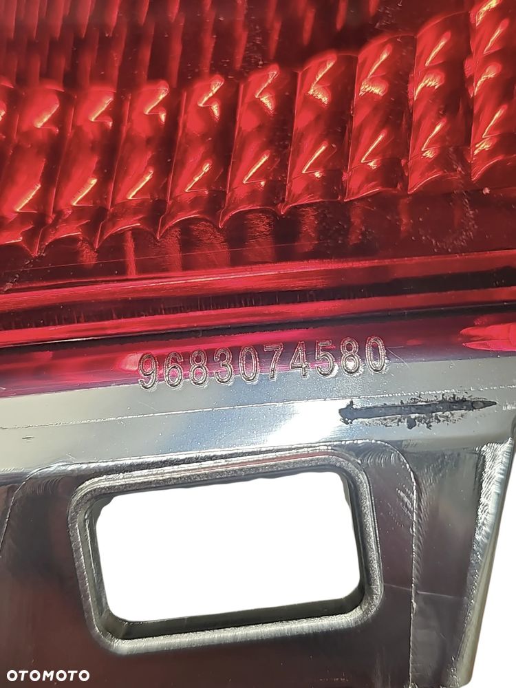 PEUGEOT 2008 308CC LAMPA TYLNA TYŁ LEWA LEWY 9683074580 - 3