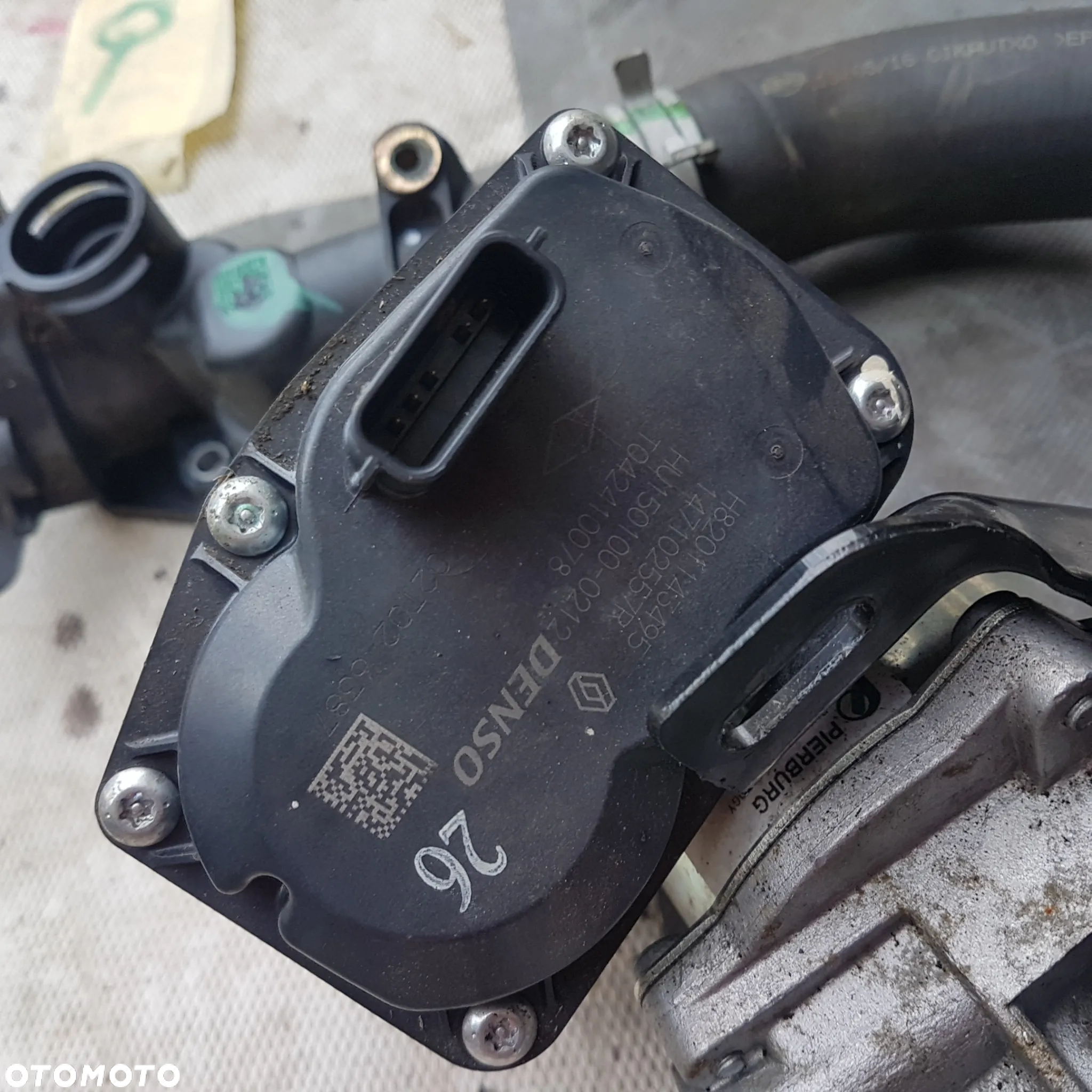 przepustnica zawór egr rurka  nissan juke qashqai renault megane dacia mercedes Duster Lodgy Clio 3 Fluence Laguna 3 Latitude Megane 3 Scenic 3 1.5 dci jak nowy oryginał - 18