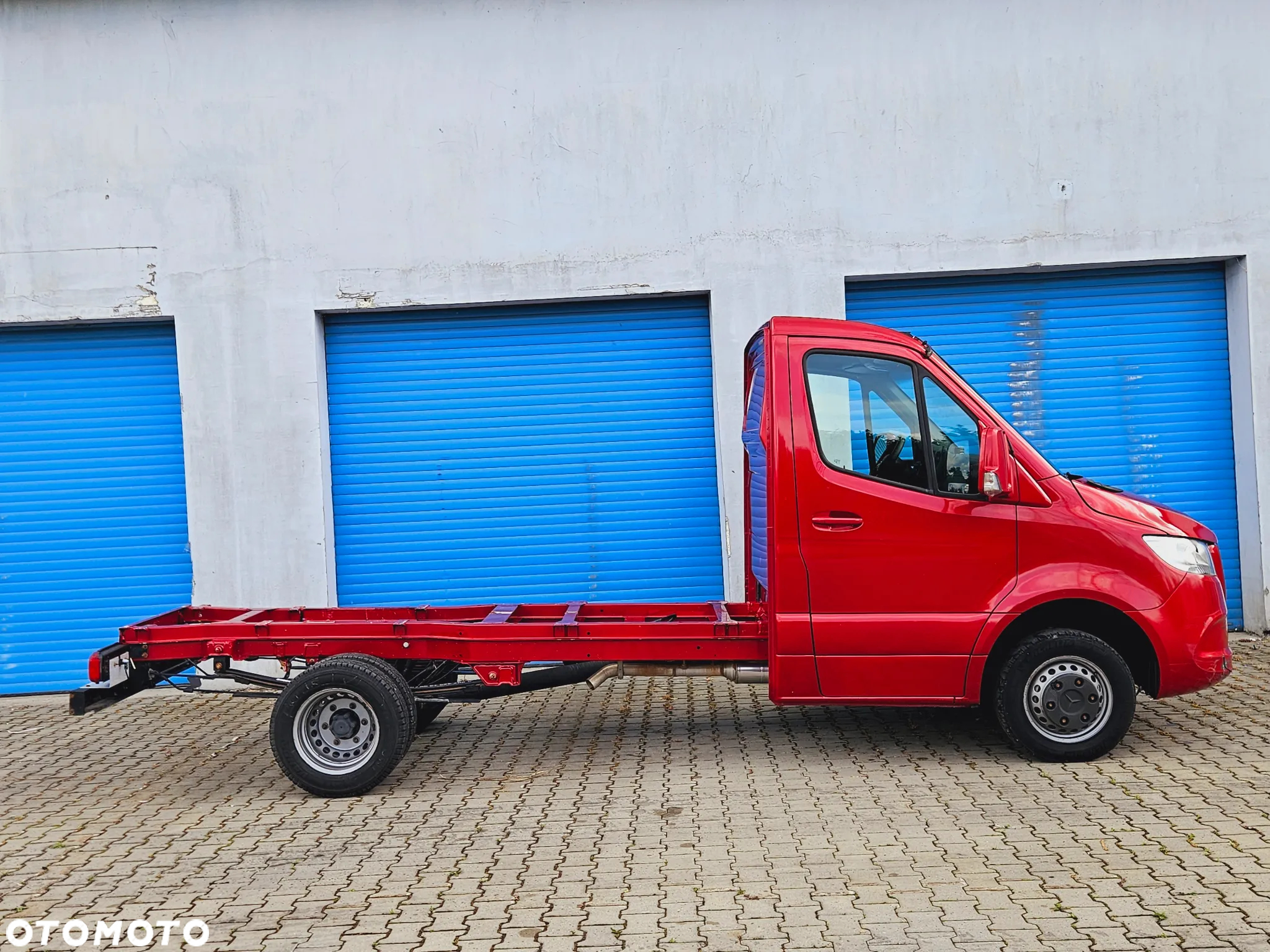 Mercedes-Benz Sprinter 416 CDI Rama Pod Zabudowę! Wywrotka Kiper skrzynia Kontener  ! - 3