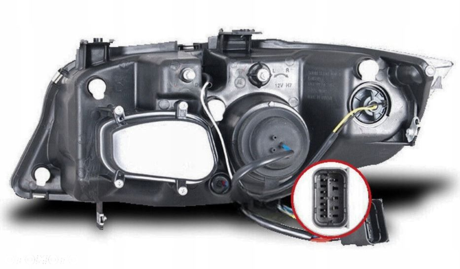 Lampy Reflektory BMW E90 E91 2005 -2008 Ringi LED Oświetl swoją drogę - 5