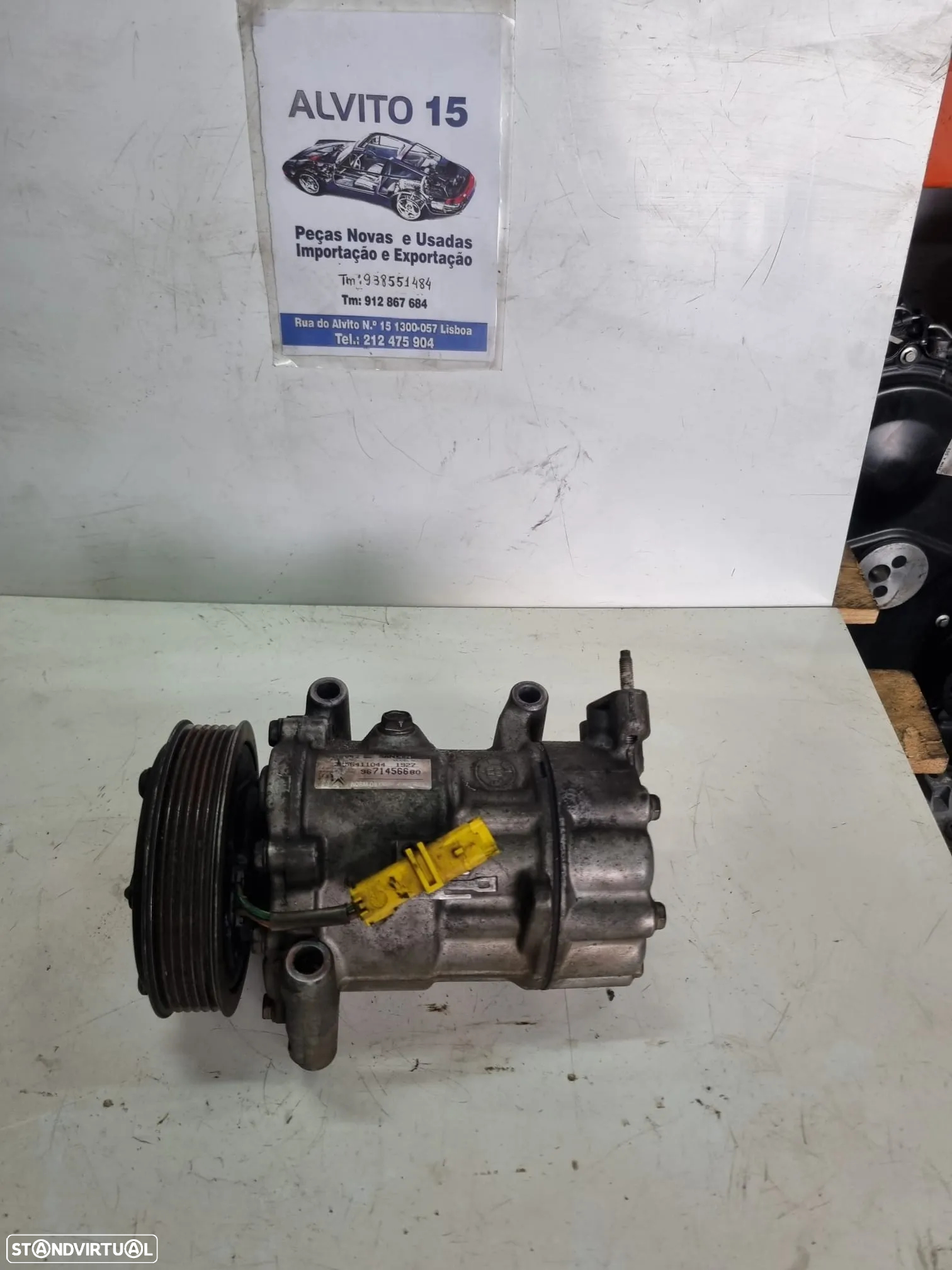 Compressor de Ar Citroën Nemo 9671456680 - 2