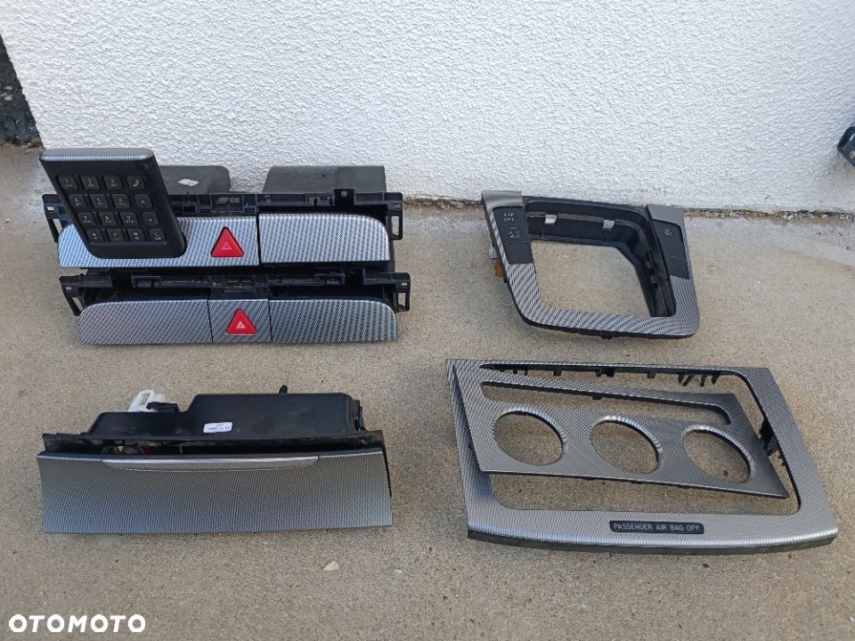 VW PASSAT B6 DEKORY KONSOLI KOMPLET EU ROZNE - 10