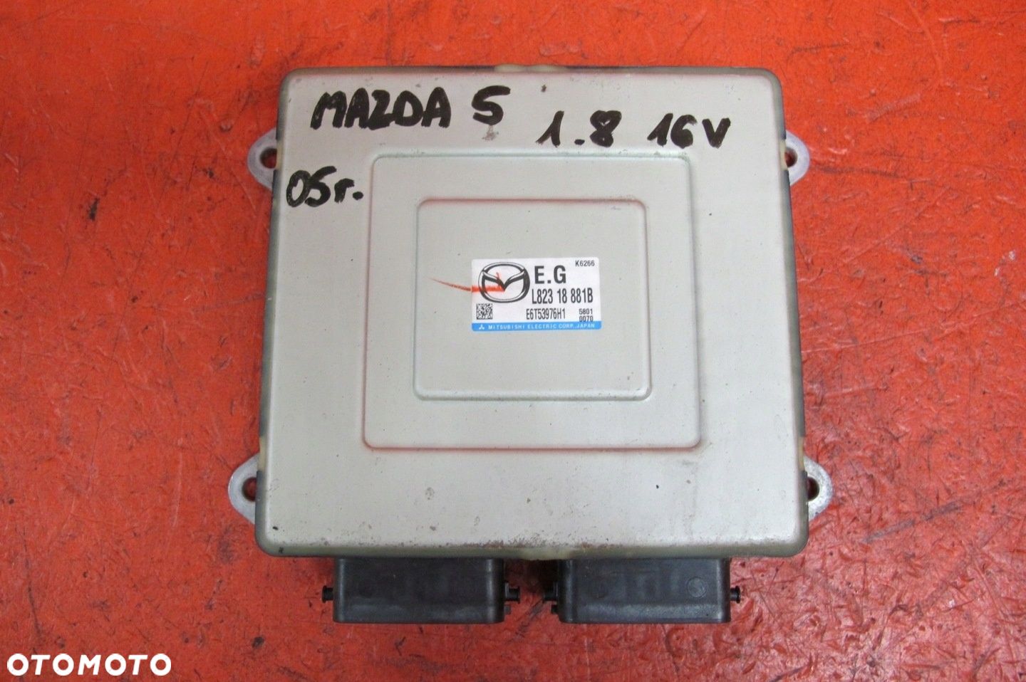 MAZDA 5 CR19 CR 05- 1.8 16V L823 STEROWNIK KOMPUTER SILNIKA L82318881B - 1