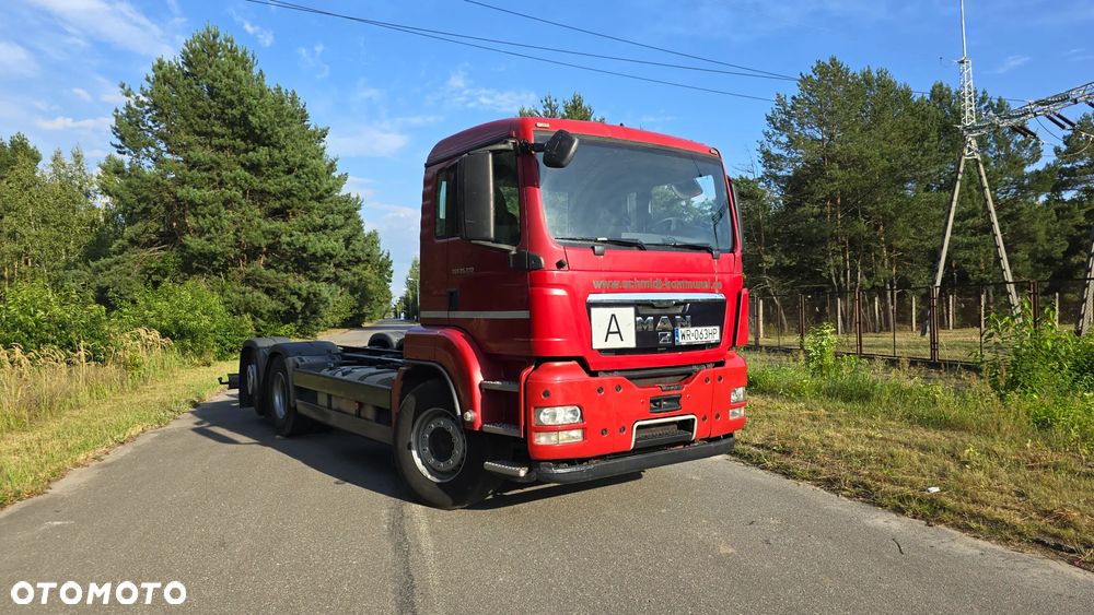 MAN TGS 26.320 do zabudowy, krótki rozstaw osi, hydraulika - 13