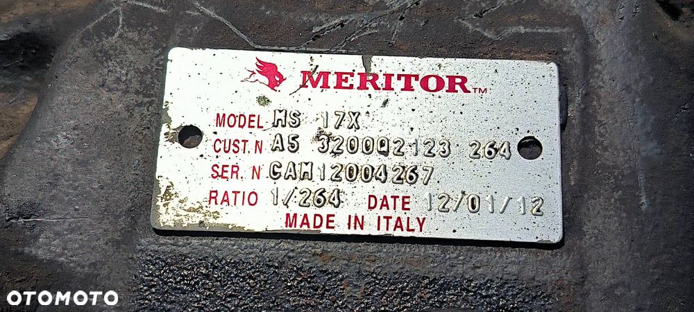 DYFERENCJAŁ TYŁ RENAULT PREMIUM 460 DXI A5320002123264 / MS17X - 5