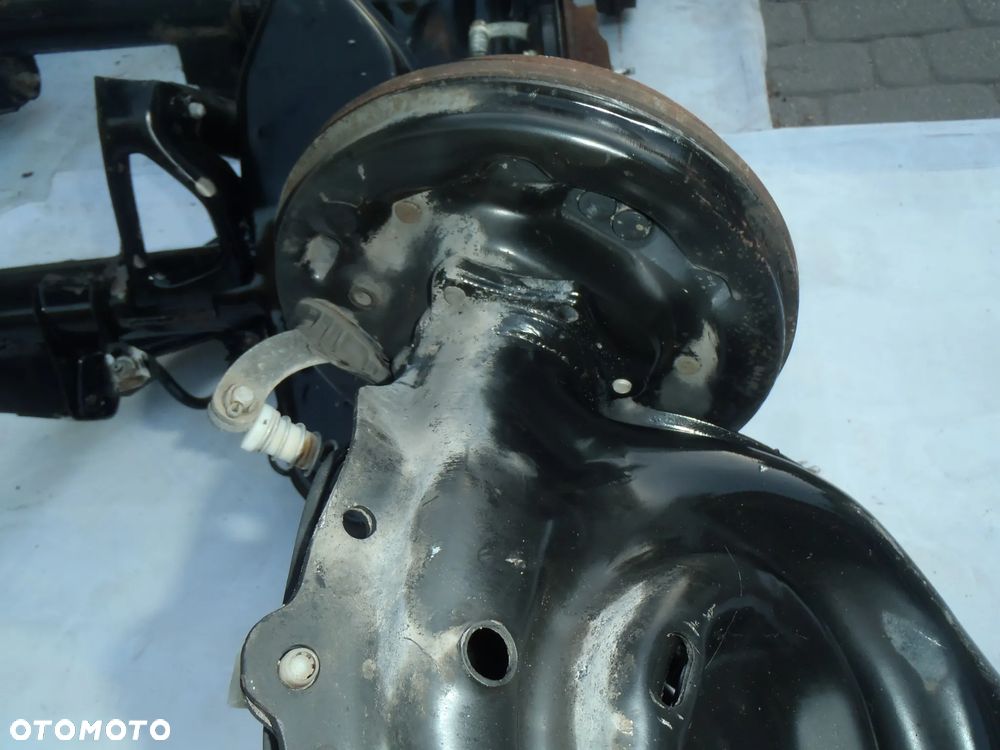 belka wahacz zawieszenie tylne amortyzator sprężyna łożyska bębny okładzinytył tylna zawieszenie wózek fiat seicento 600 cinQuecento 2010r jak nowe nie po regeneracji ! - 14