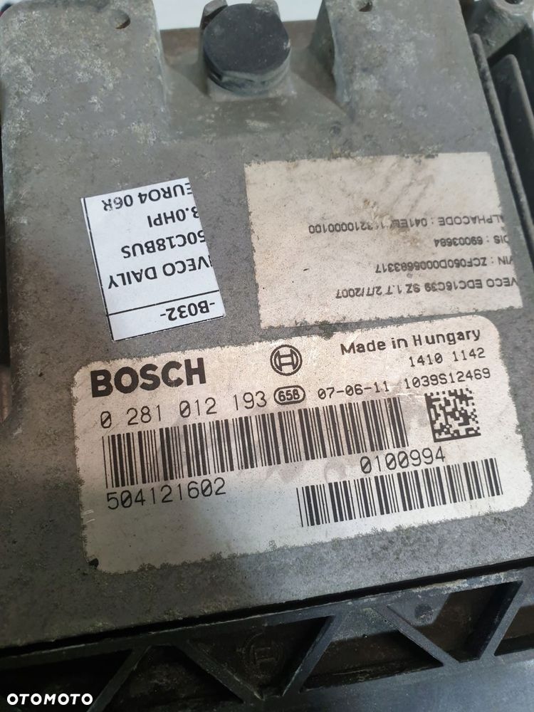 zestaw startowy 504121602 iveco daily iv 06-11r 3.0 hpi 176km f1ce0481h - 8