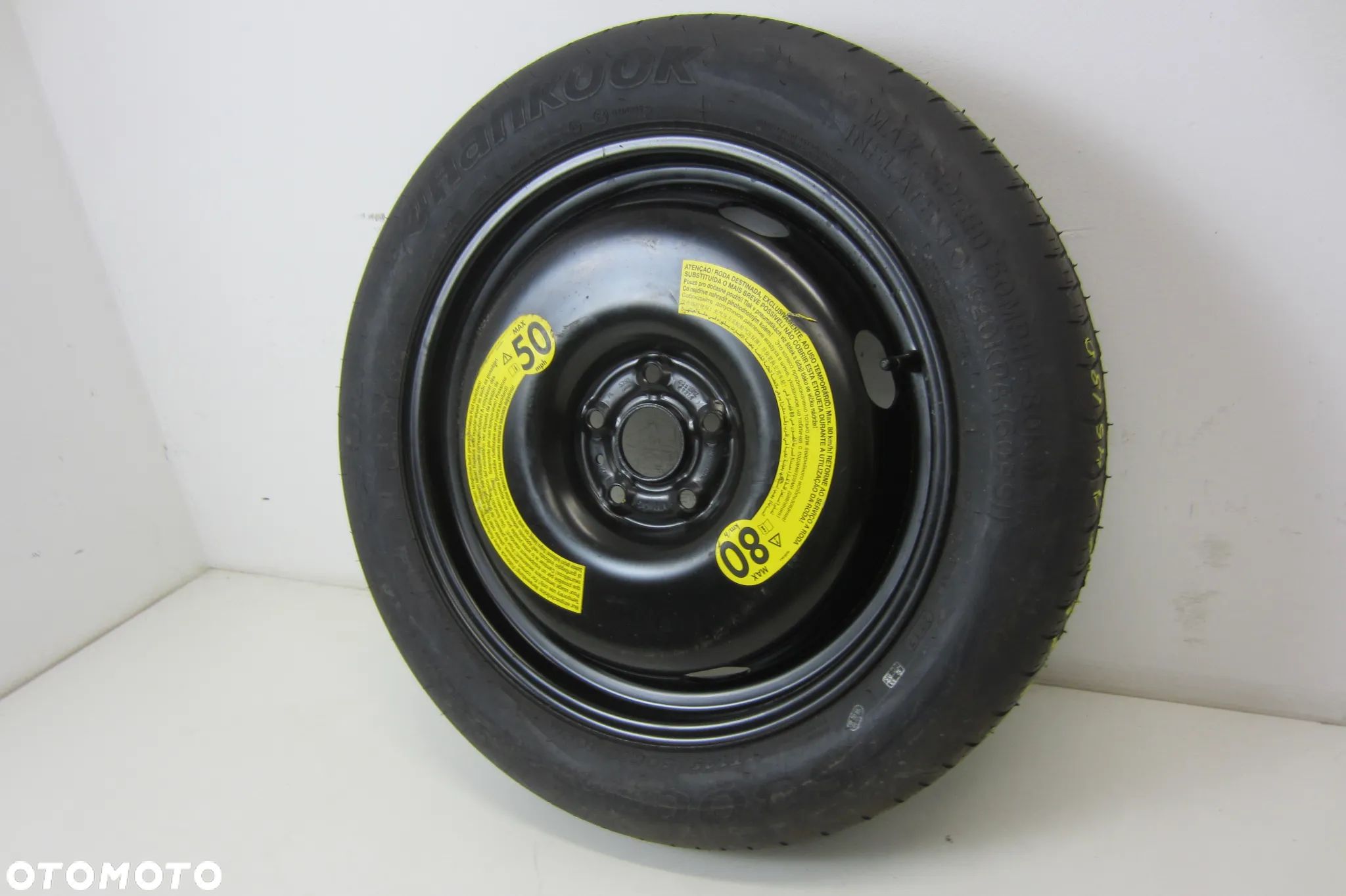 KOŁO DOJAZDOWE 18  AUDI SKODA VW SEAT 5X112 ORYGINAŁ - 1