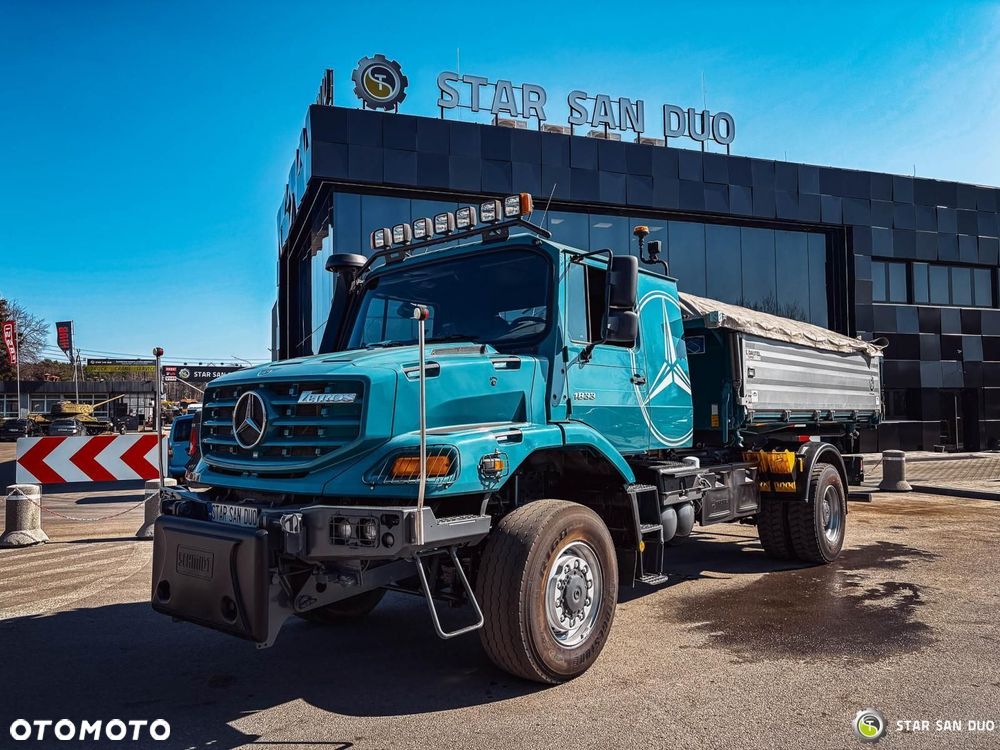 Mercedes-Benz Zetros 1833 4x4 Wywrotka Kipper Podwozie Kamper - 4