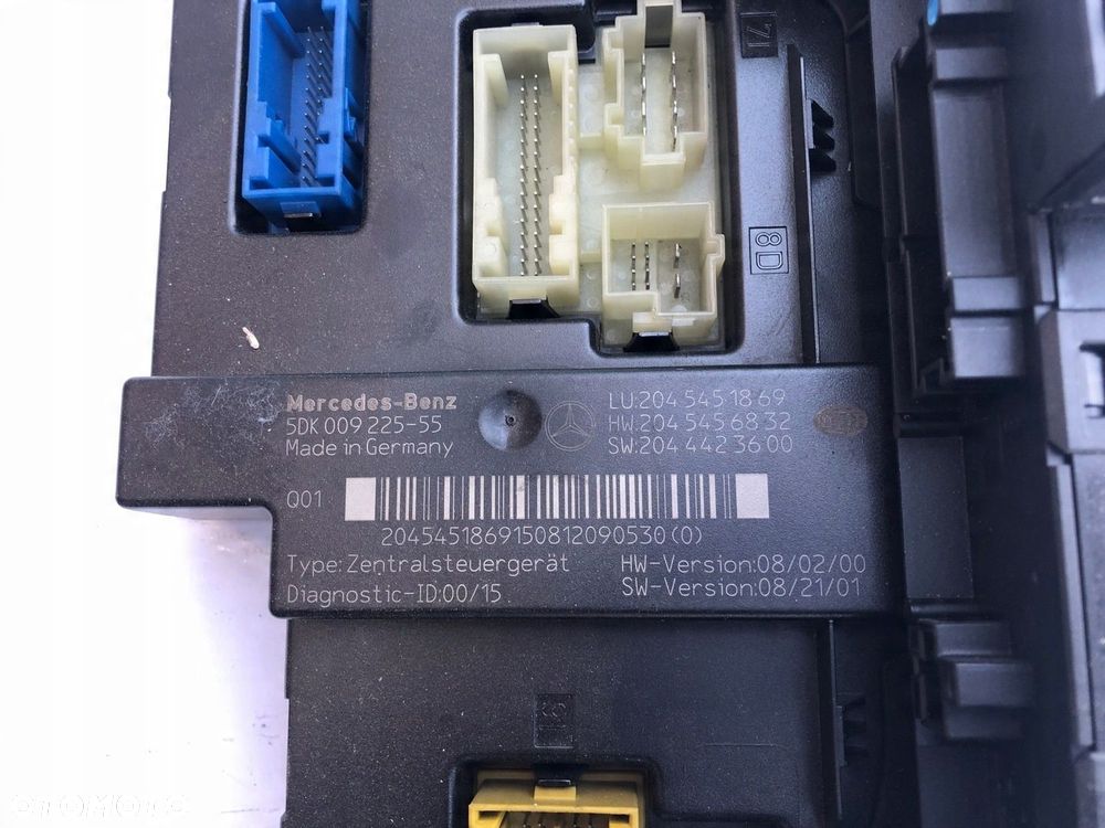 SKRZYNKA BSI MODUŁ SAM MERCEDES W204 A2045451869 - 7