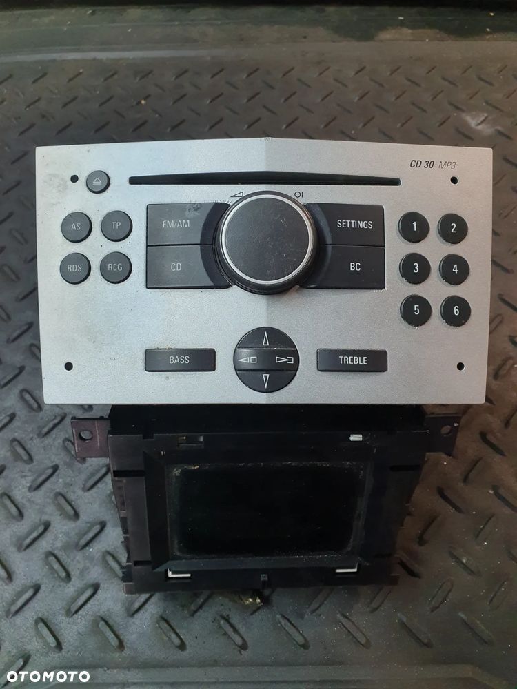 RADIO OPEL ZAFIRA B 13188462 + WYŚWIETLACZ 13178570 KOMPLET - 1