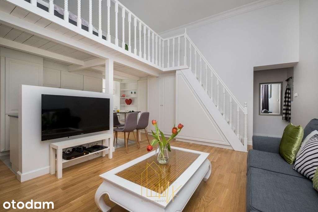 Ciekawe mieszkanie w Kamienicy/ 40 m2 z antresolą
