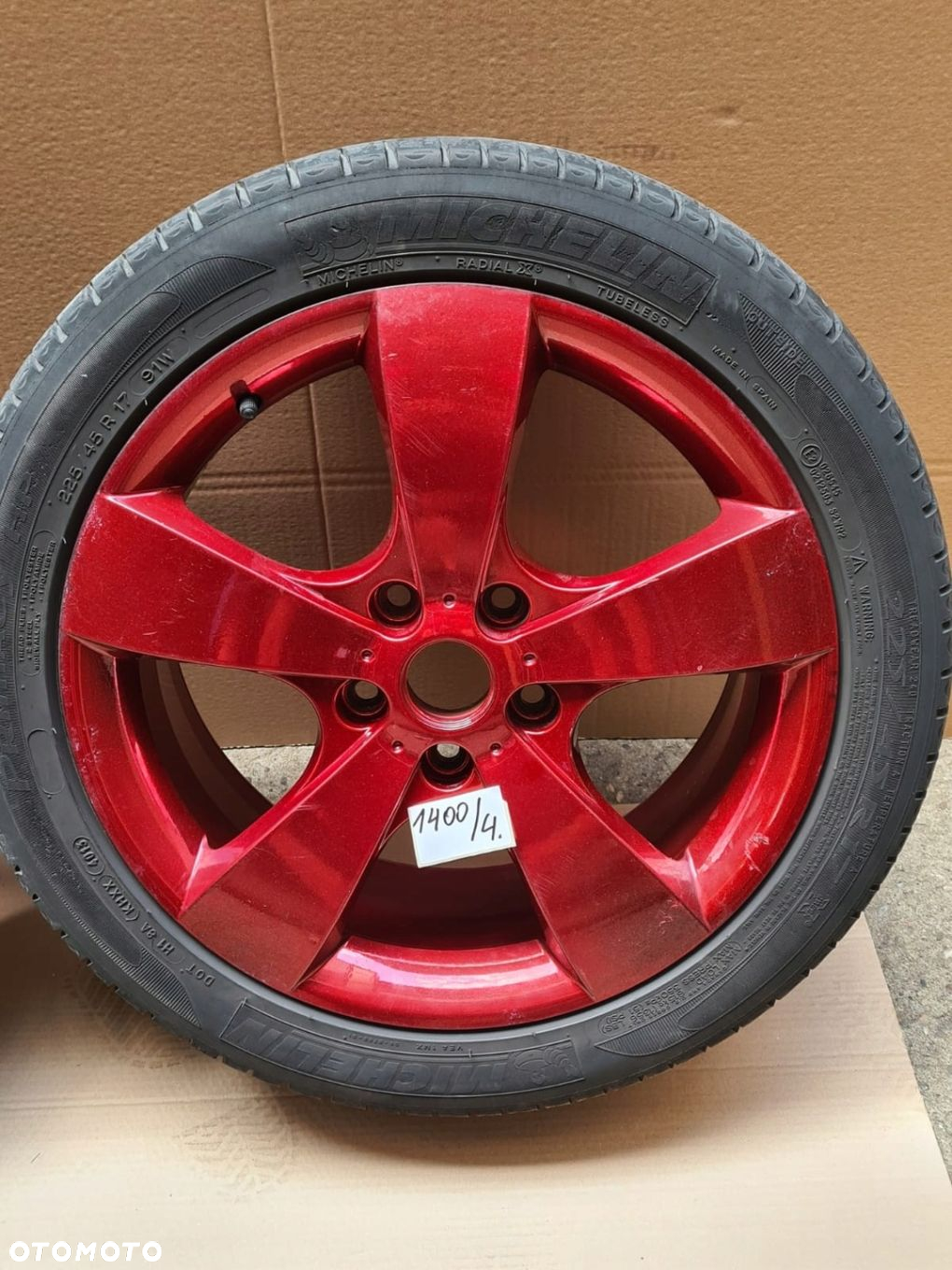 Felgi aluminiowe Skoda OCTAVIA 7.0" x 17" 5x112 ET 54 - 5