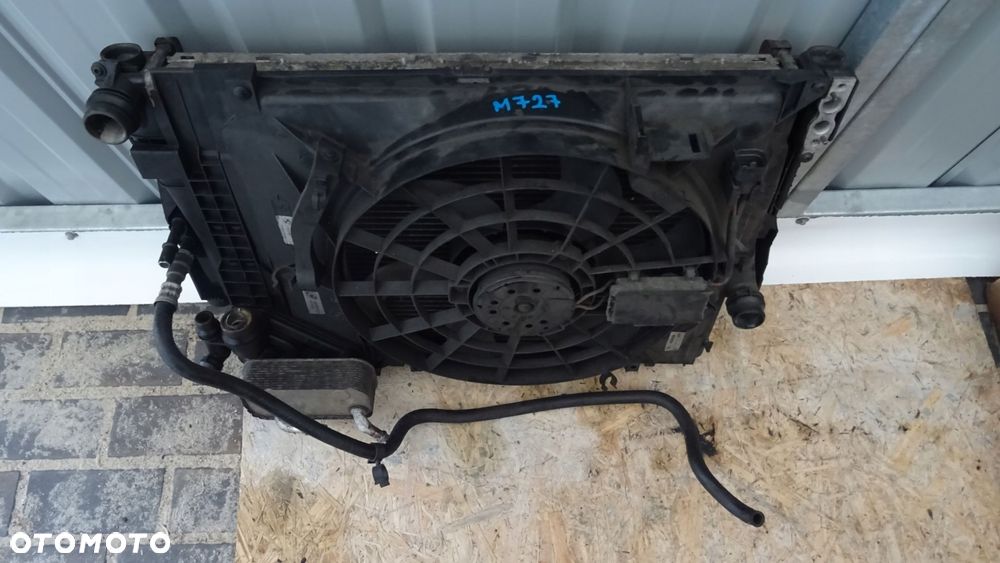 bmw e46 lift 2.0 d wentylator chłodnica nr m727 - 1