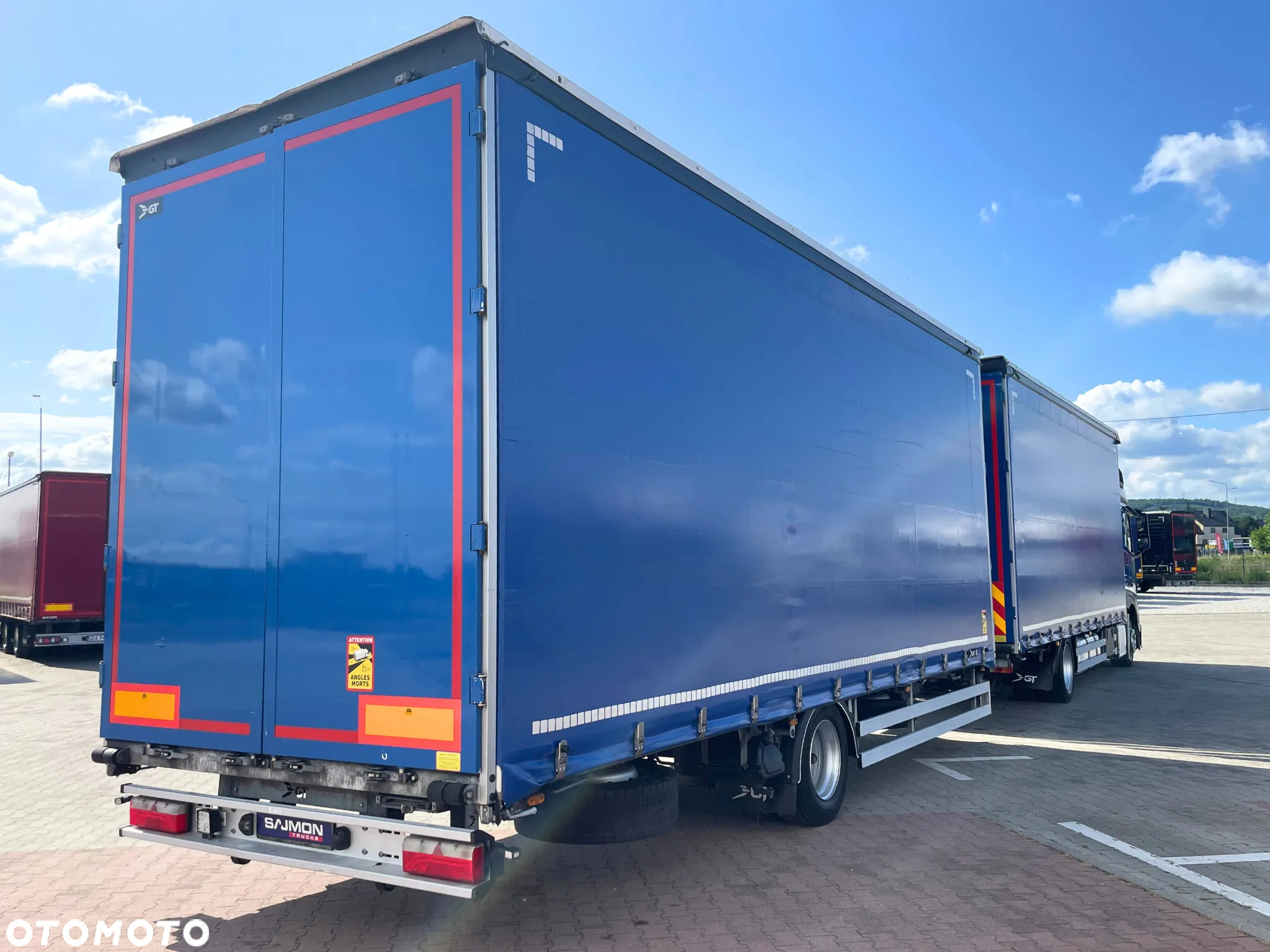 Mercedes-Benz ACTROS F 1836 / ZESTAW TANDEM 120 M3 / PRZEJAZDOWY / 7,75 M + 7,75 M / SALON PL - 5