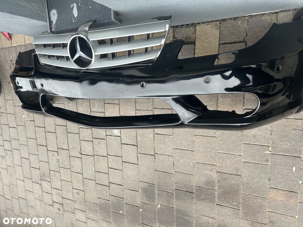 MERCEDES CLS W219  AMG ZDERZAK GRILL ORG - 3