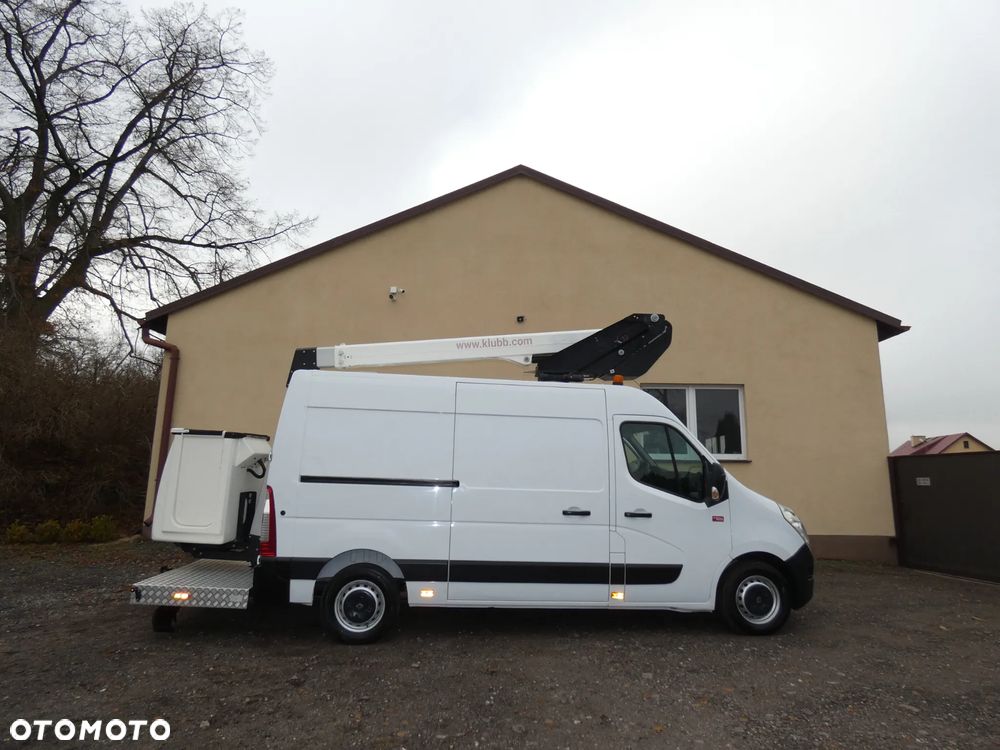 Renault Master, podnośnik koszowy KLUBB K 32 - 12