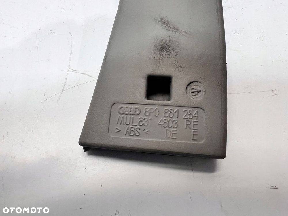 RĄCZKA PODNOSZENIA FOTELA GÓRA DÓŁ PRAWA AUDI A3 8P 8P0881254 SZARY - 3