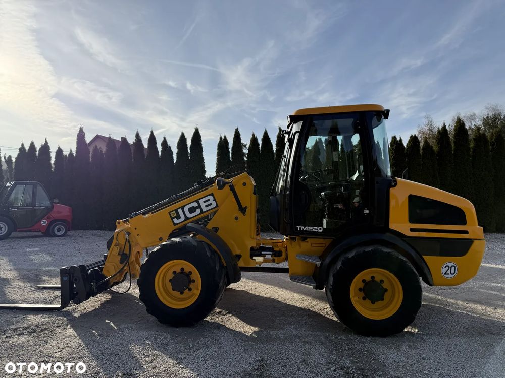 JCB TM 220 AGRI TELESKOP / 2016 ROK / TELESKOP / MAŁE GABARYTY / PIĘKNA / ZADBANA / SPROWADZONA Z NIEMIEC / PIĘKNIE UTRZYMANA / ORYGINAŁ / 180 300 310 320 330 Schaffer - 10