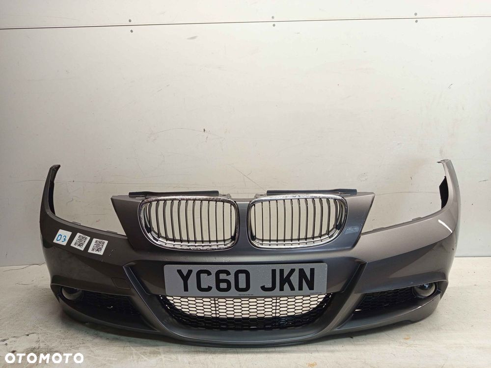 ^ ZDERZAK PRZÓD PRZEDNI DO BMW SERII 3 E90 E91 LIFT FL M PAKIET SPACE GRAU SZARY HALOGENY - 1