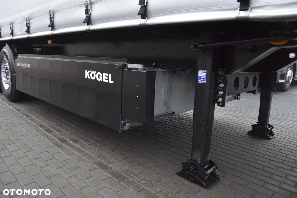 Kögel STANDARD 2023r. / NOWE OPONY! / OŚ PODNOSZONA / OSIE SAF / FIRANA / PALECIARA / JAK NOWA  !!! - 13