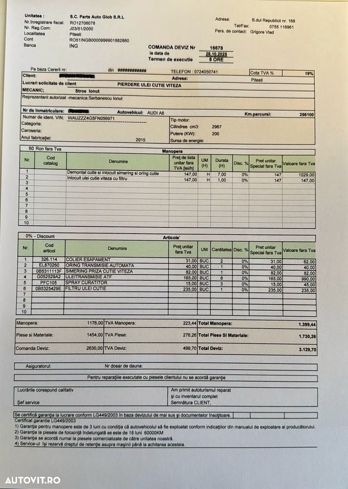 Audi A6 3.0 TDI quattro S tronic - 28