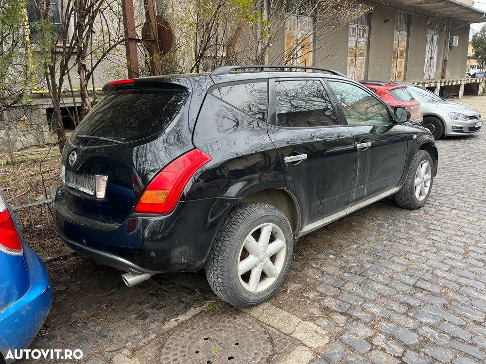 Dezmembrez Nissan Murano negru 2005 3,500 benzina cutie automata - 7
