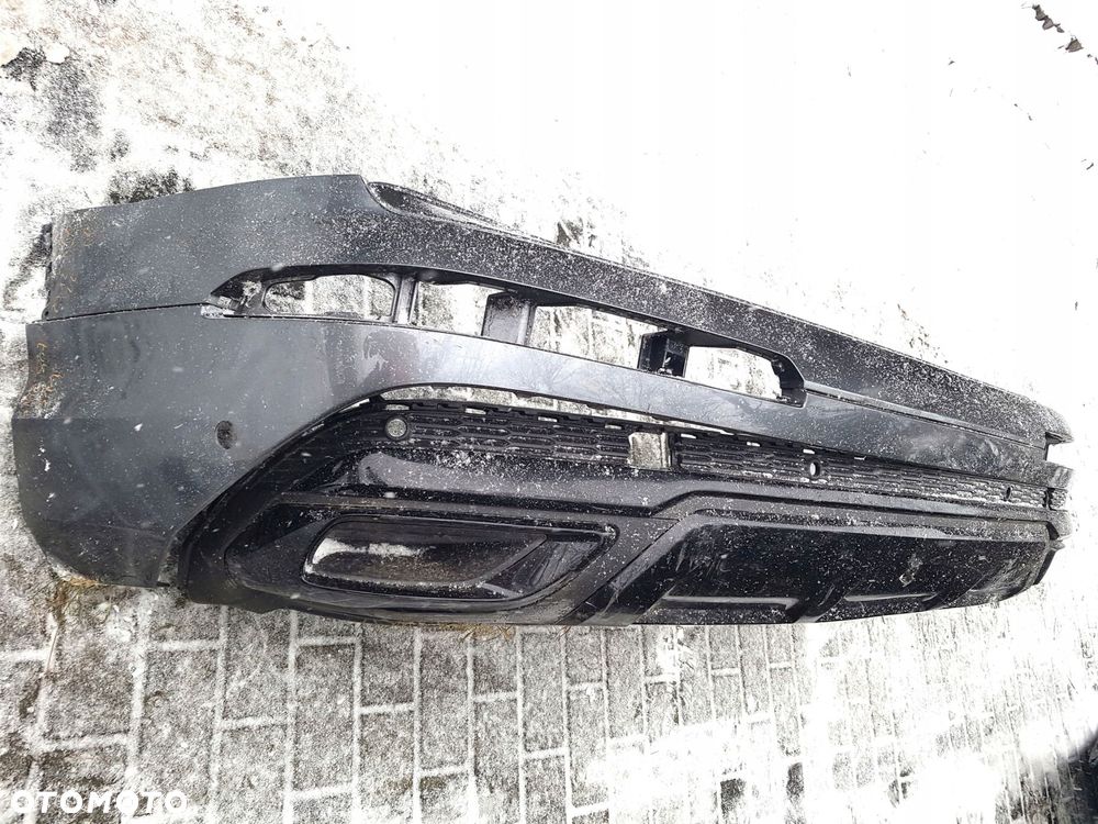 audi q7 19^ lift s-line zderzak tył spoiler 4m0807511 - 2