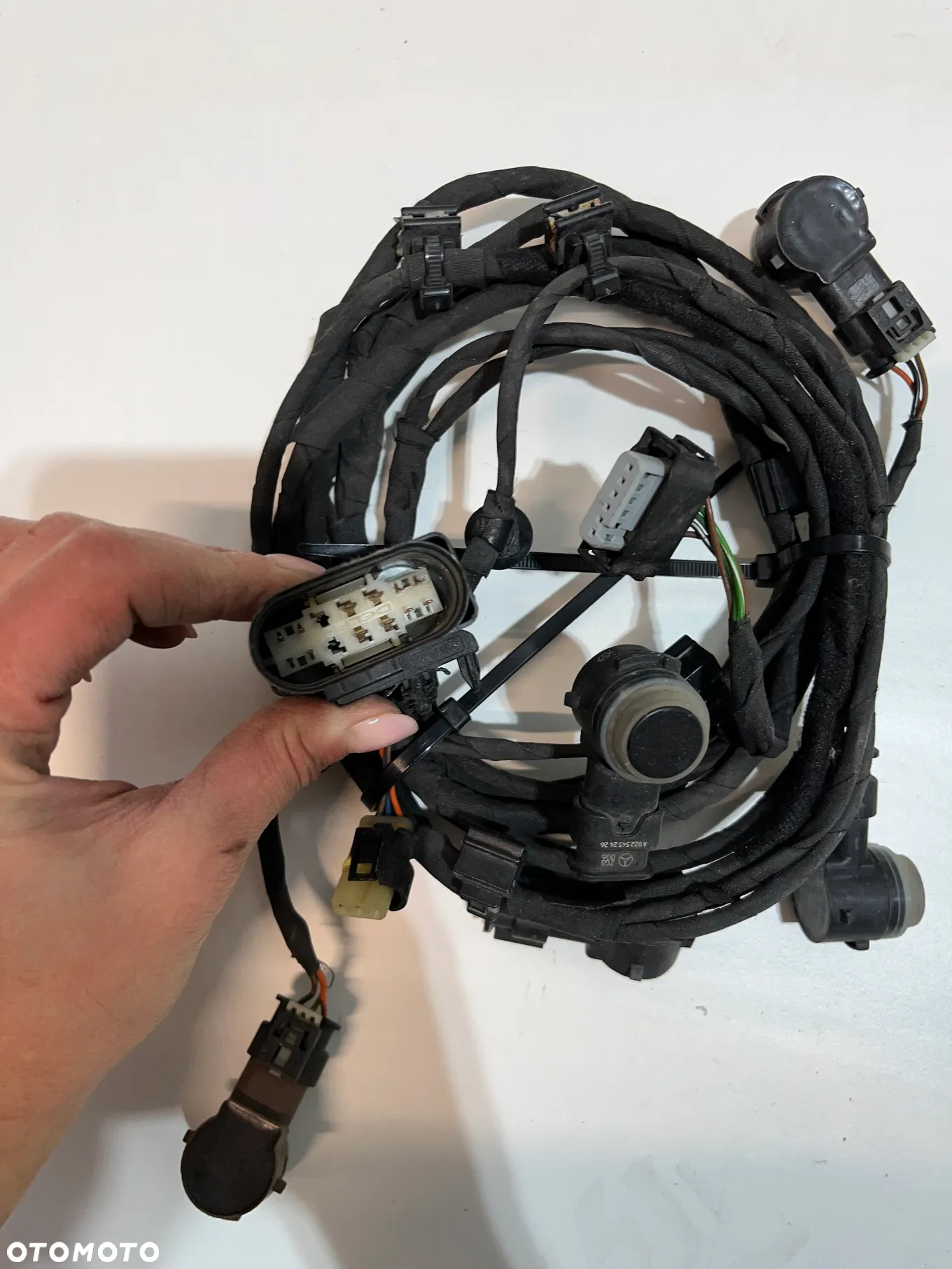 MERCEDES ML GL GLE W166 WIĄZKA INSTALACJA ZDERZAK TYŁ A0565450528   4XPDC(A0009055504) - 2