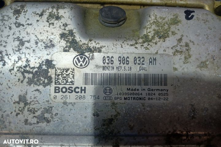 Calculator motor ECU 036906032AM 0261208754 - 1.4 BUD 036906032AM 026 - 3