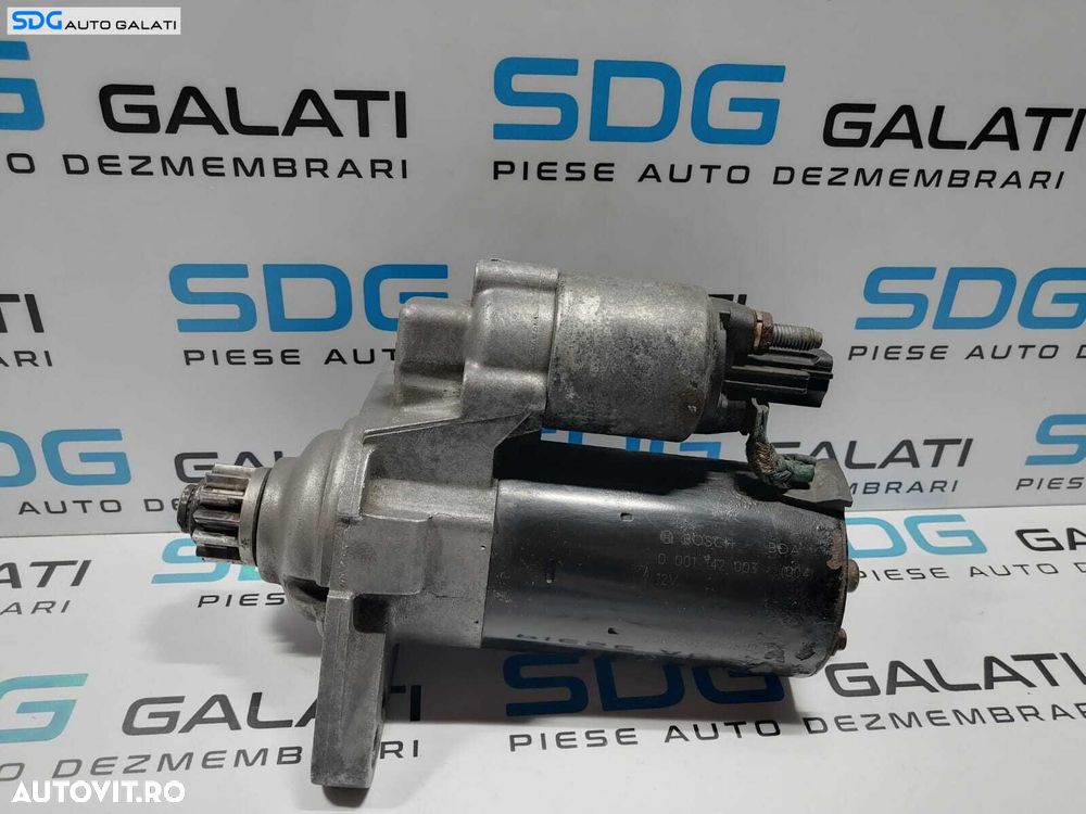 Electromotor cu 13 Dinti Cutie Manuala 6 Trepte Audi A3 8P 1.4 TSI CMSA CAXC 2008 - 2013 Cod 000142003 02Z911023R [B3630] - 1