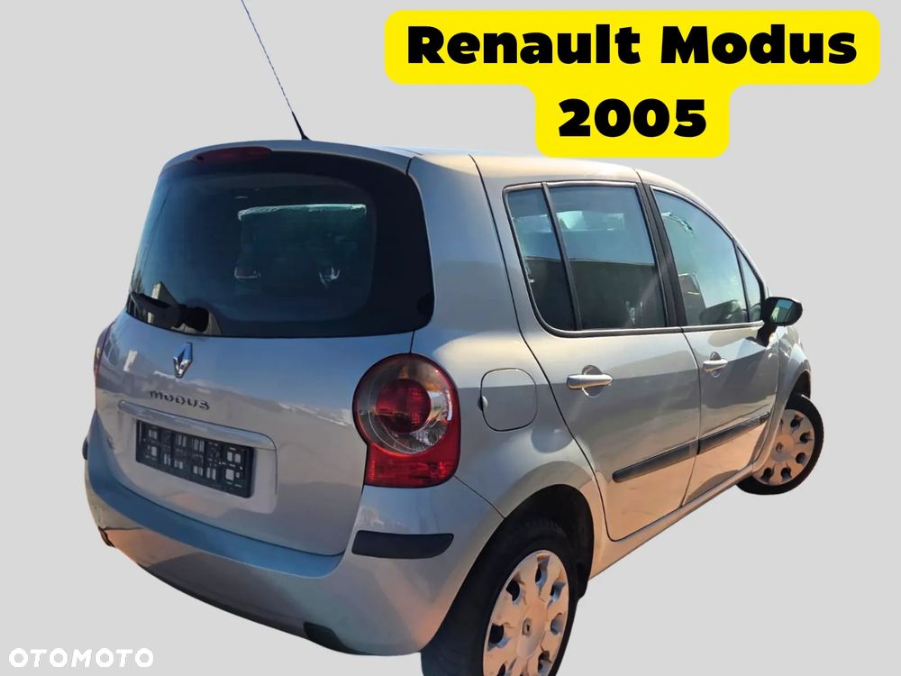 Renault Modus 2005 Silnik 1.6i 16V (K4M6794) 88 KM (65 kW) NV632 Na części silnik, drzwi, klapa bagażnika, zderzak, lampa