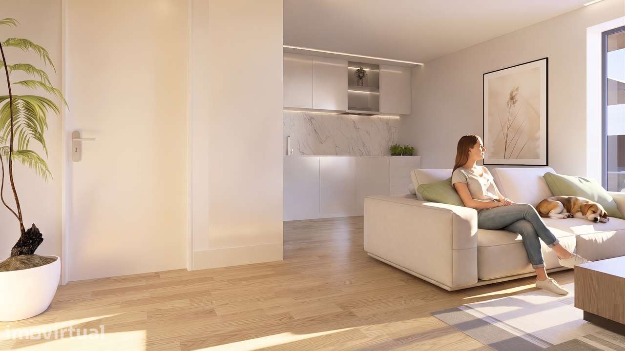T2 Novo com varanda e garagem em Vilar de Paraiso, Vila Nova de Gaia - Widok 5