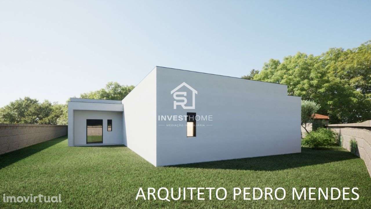 Moradia Térrea T3 | Nova | Piscina | Projeto Chave na Mão - Grande imagem: 5/6