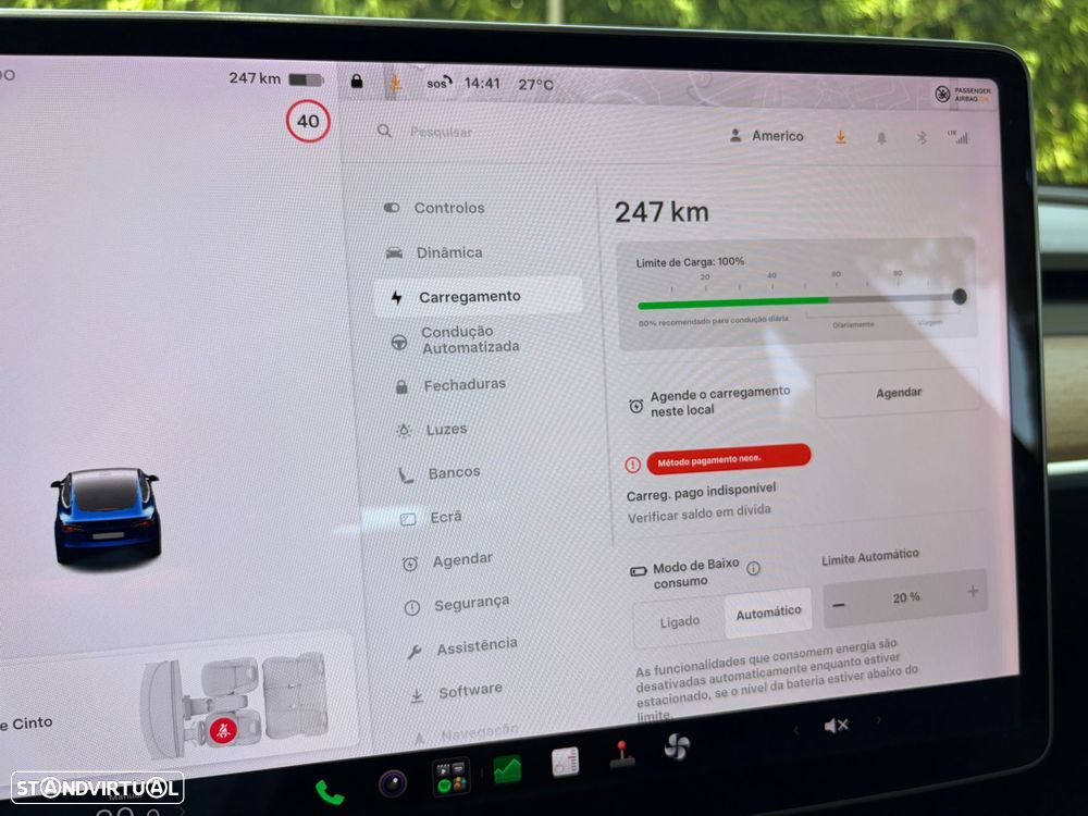 Tesla Model 3 Long Range Tração Integral Premium - 20