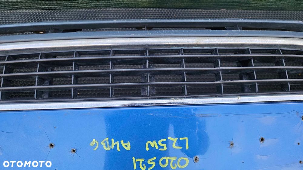 Zderzak Przód Przedni Niebieski LZ5W Belka Kratki Halogeny Audi A4 B6 Sedan Kombi - 20