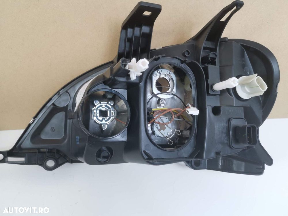 Set Faruri Stanga Dreapta Halogen Mercedes-Benz ML W163 1997 1998 1999 - 14