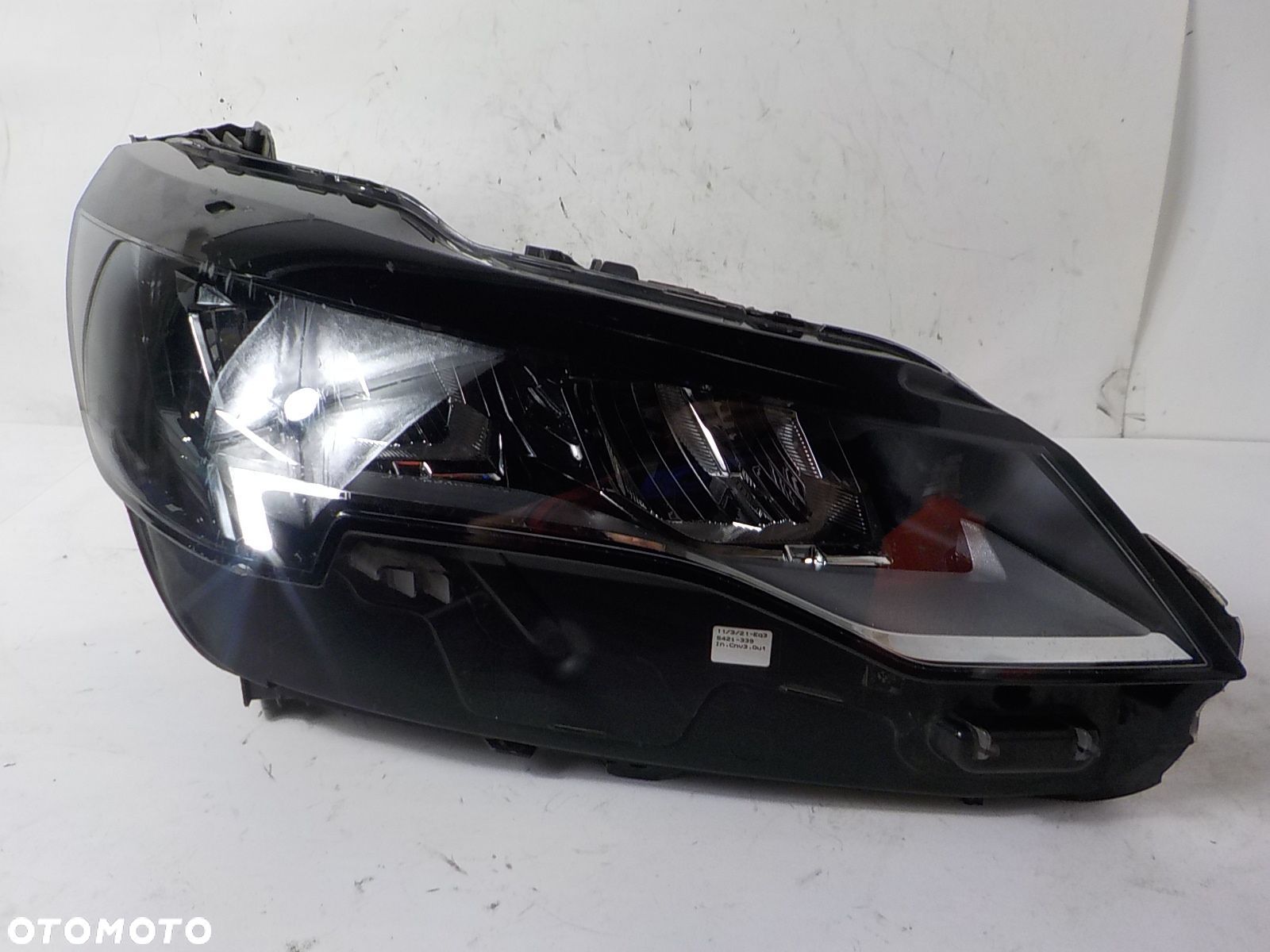 PEUGEOT 3008 5008 II LAMPA PRAWA PRZÓD PRZEDNIA FULL LED UK - 1