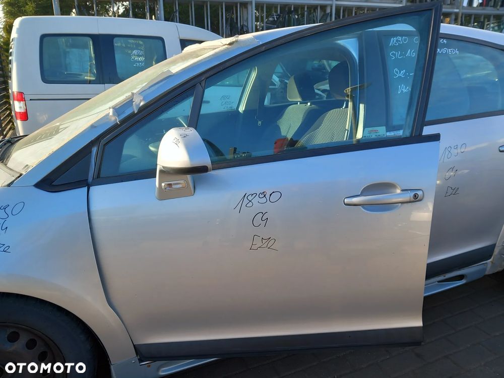 CITROEN C4 DRZWI LEWE PRZEDNIE LEWY PRZÓD KOLOR: EZR - 1