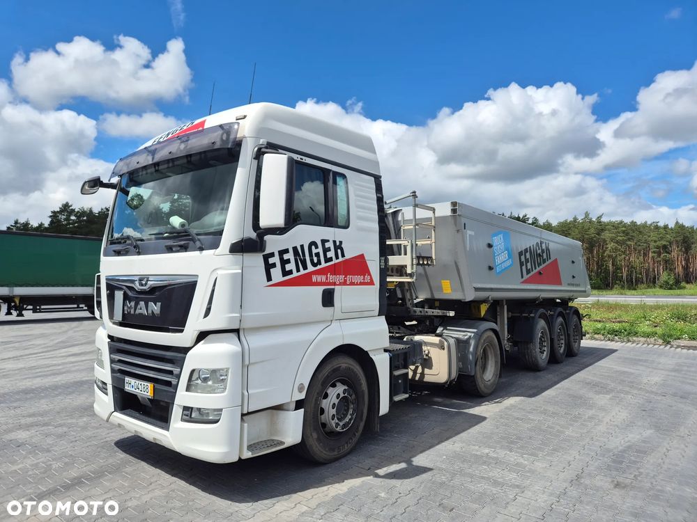 Schmitz Cargobull Waga: 5163kg SKI 24 SL 7.2 / z Niemiec / Podnoszona oś / Aluminiowa wywrotka / - 2