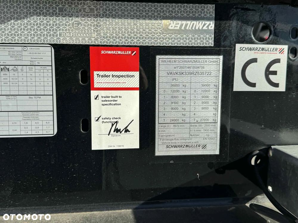 Schwarzmuller WYWROTKA STAL 27m3 - 9