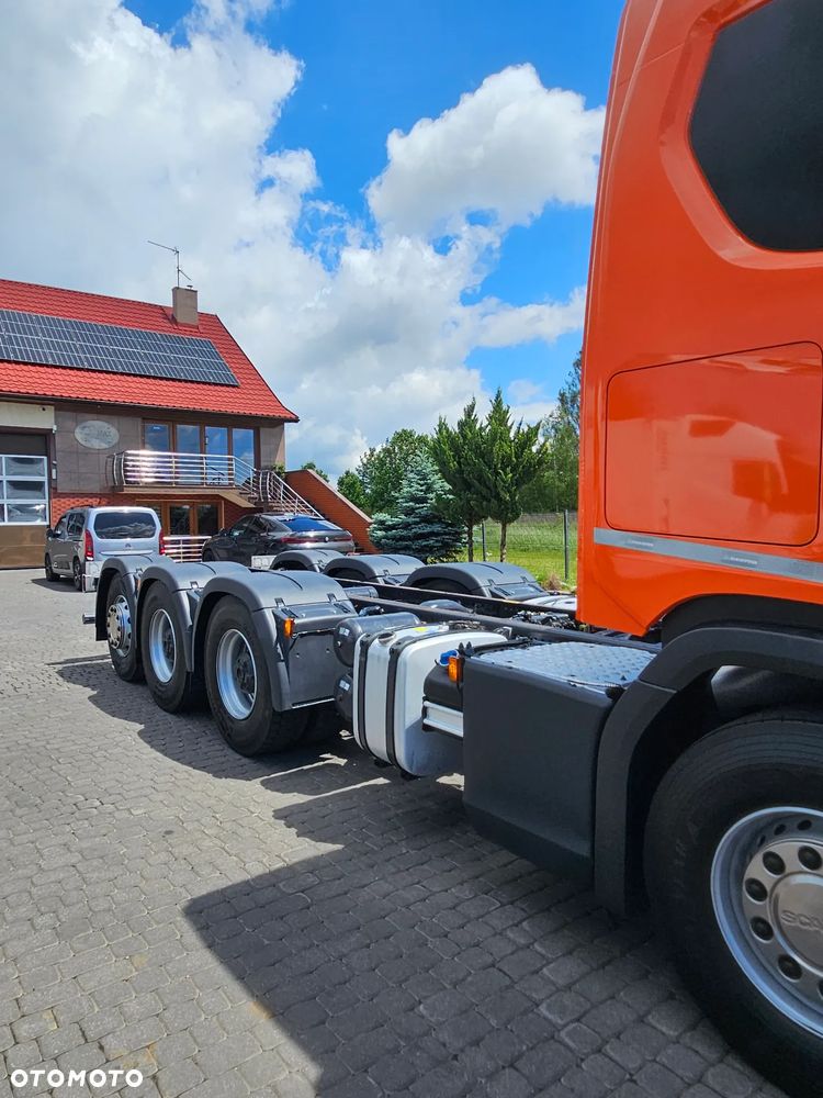 Scania R500 XT 8X4 RAMA DO ZABUDOWY OŚ PODN.I SKRĘTNA! - 17