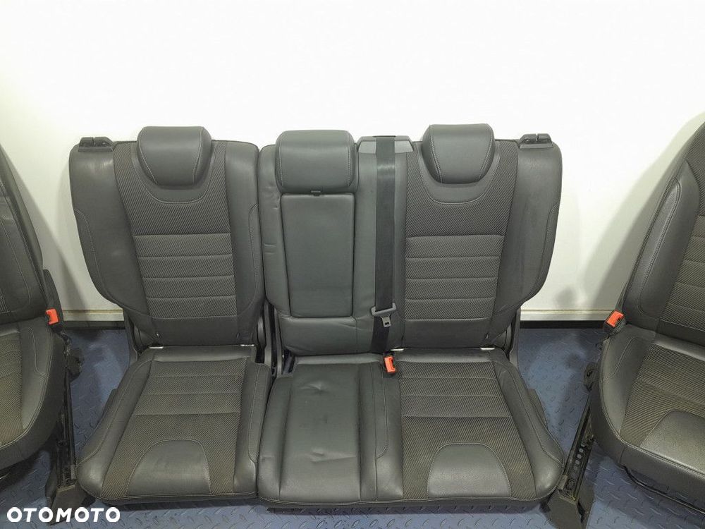 FORD KUGA MK2 FOTELE KANAPA KOMPLET PÓŁ SKÓRA EU - 3
