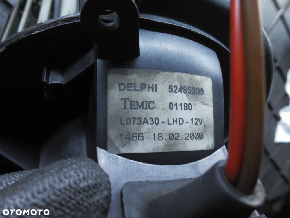 OPEL ASTRA G 2 II WENTYLATOR DMUCHAWA 52485309 - 2