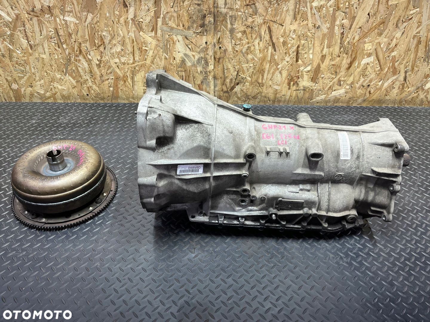 SKRZYNIA BIEGÓW AUTOMATYCZNA 6HP-21X W8D BMW E60 E61 LCI 525xd OE 7581412 - 1