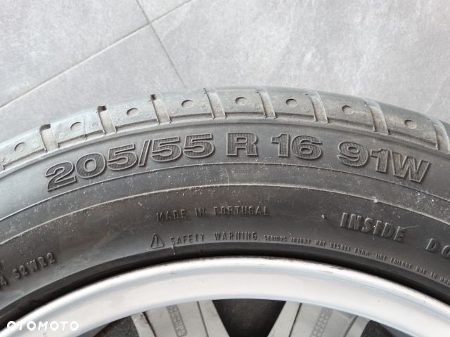 BMW Felgi Koła Aluminiowe 16 Lato 7Jx16H2 ET47 5x120 Opony Continental SportContact2  205/55R16 91W Bridgestone  Turanza T001  205/55R16 91V BMW 3 E36 E46 E90 Z3  316i 318d 318i 320i 320d 232i 325i 328i 330d 330i 330d - 10