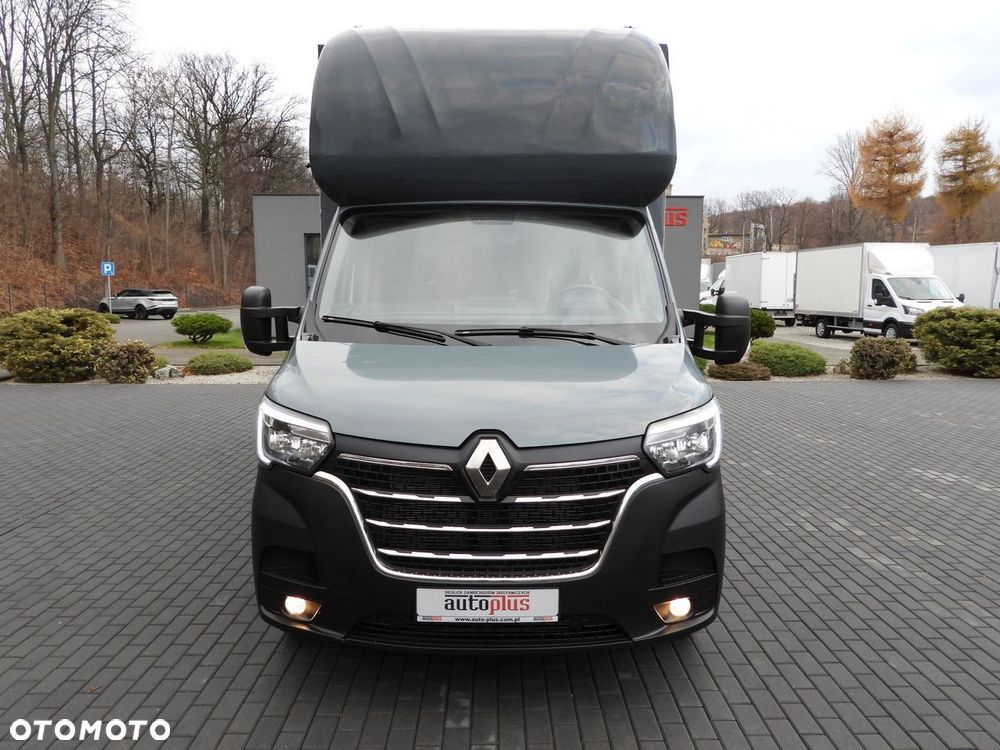 Renault MASTER PLANDEKA 10 PALET WEBASTO TEMPOMAT LEDY PNEUMATYKA KLIMATYZACJA  165KM - 6