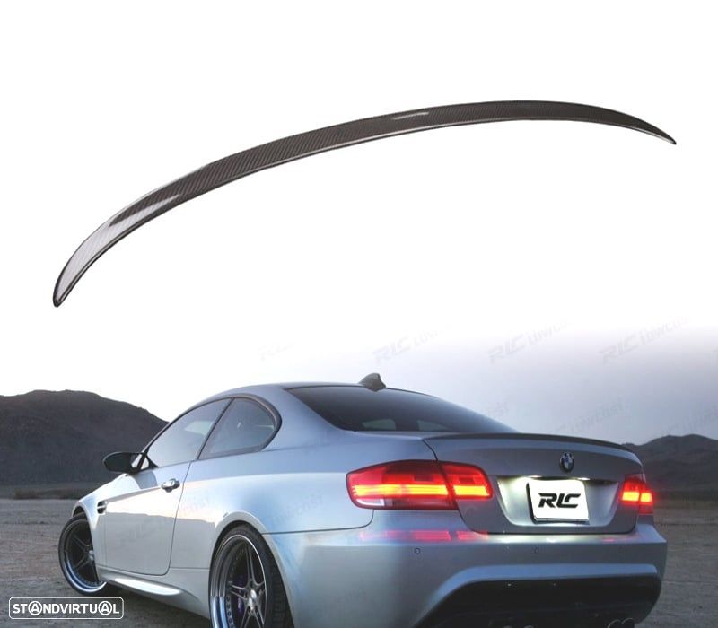 AILERON LIP SPOILER BMW E92 06-14 COUPE CARBONO LOOK M - 1