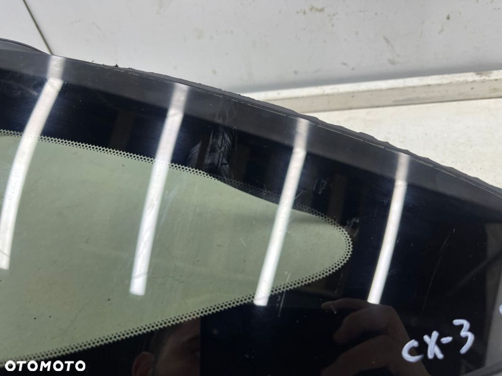 Szyba boczna Mazda CX-3 CX3 14-21r. trójkąt karoseryjna prawa tylna prawy tył oryginalna CIEMNA - 8
